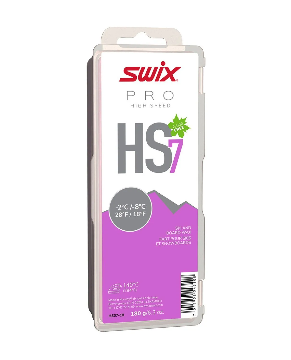 Swix HS7 Violet -2°C/-8°C, 180g