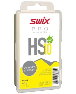 Swix HS10 Yellow, 0°C/+10°C, 60g